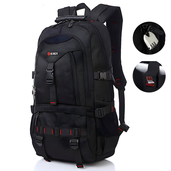 KAKA 2020 Waterproof Anti-Theft Travel Backpack – 35L Large Capacity Laptop Backpack for Men