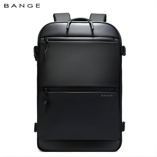 BANGE Fare: 30L Waterproof Anti-Theft Backpack with Bottle Holder — front view