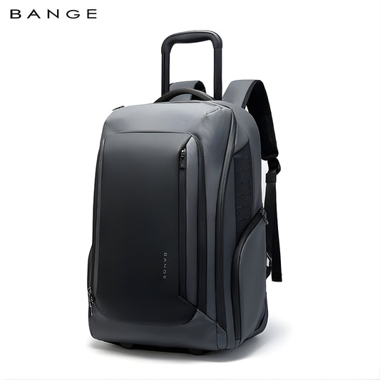Belen: 50L Waterproof Business Travel Backpack with 17″ Laptop Compartment & Shoes Pocket — front view