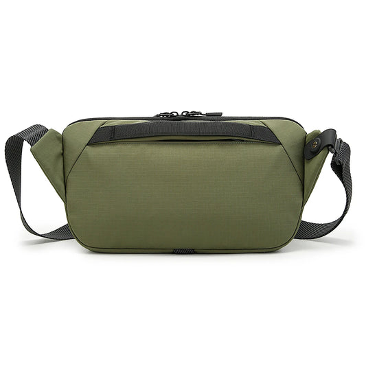 BANGE 2825 crossbody sling bag — green top view