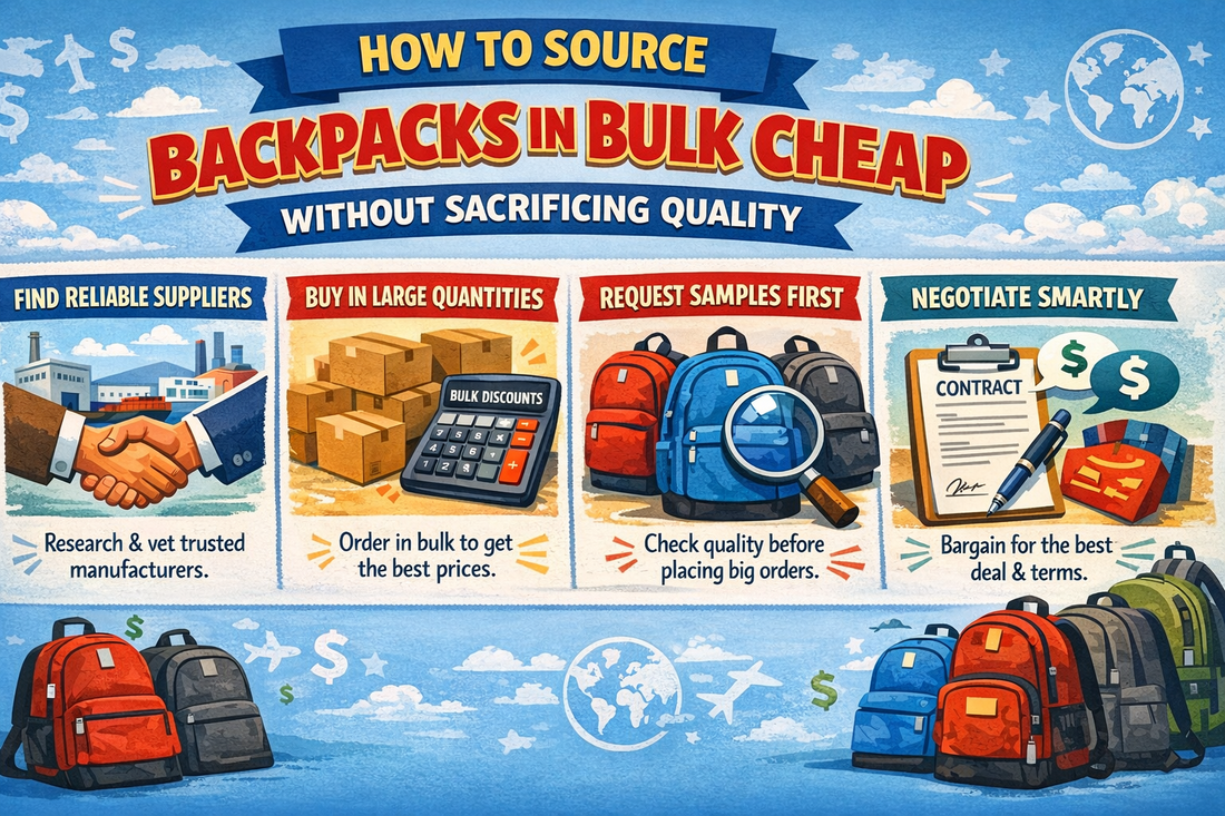 How to Source Backpacks in Bulk Cheap Without Sacrificing Quality