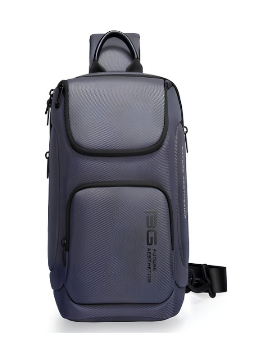 Bange Zynova 7565 sling bag — front view (AI enhanced via Canva)