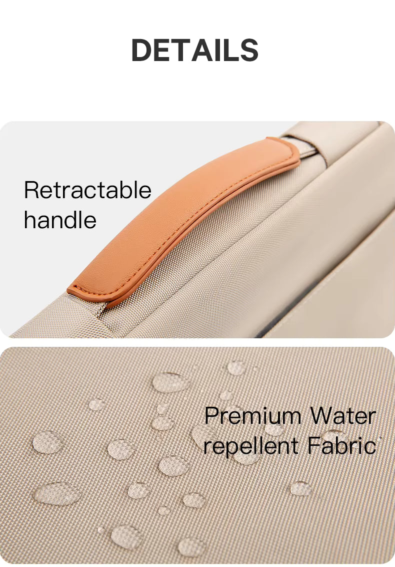 BANGE BG-6802 Laptop Sleeve with Handle — in use