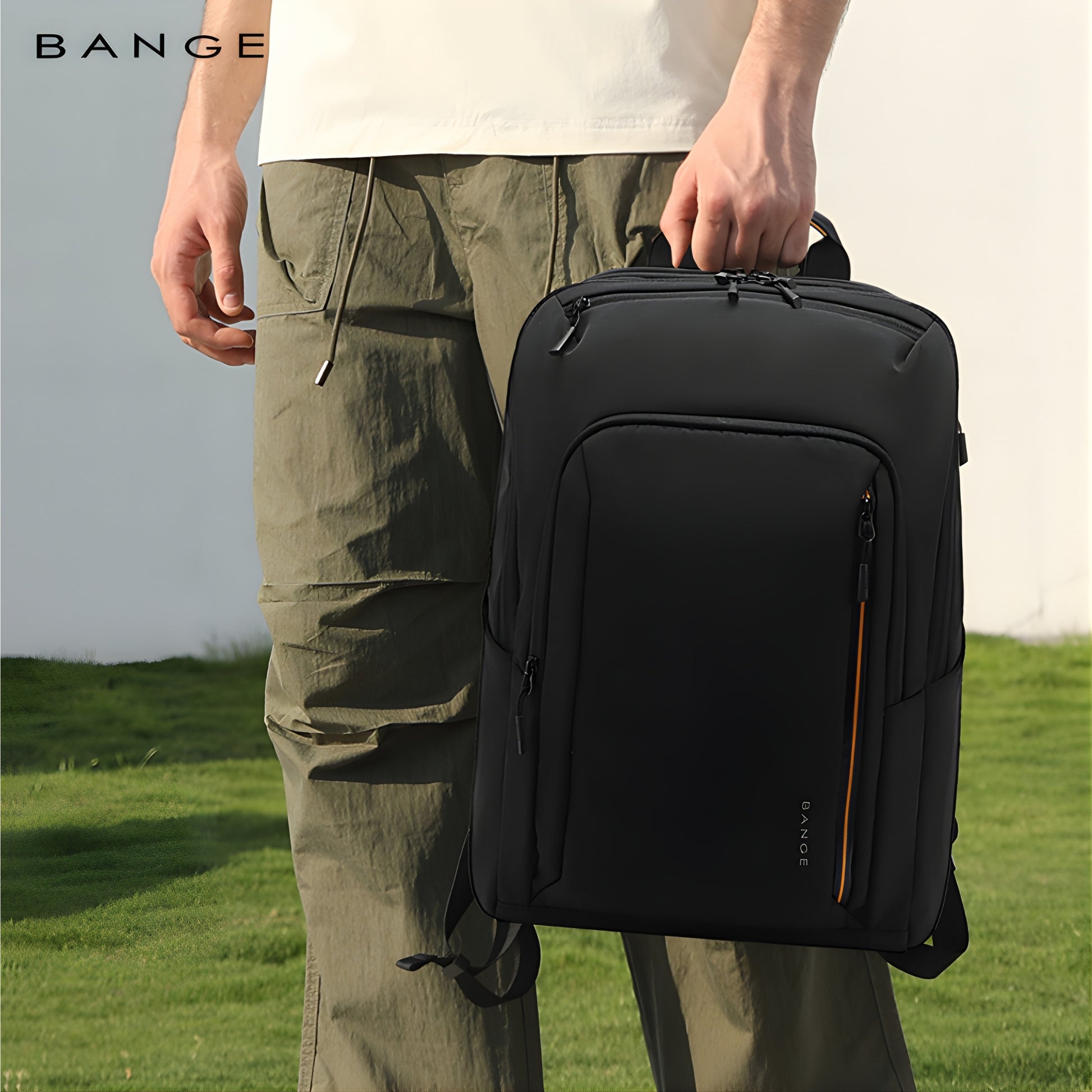 BANGE BG-7856 15.6" Sports Backpack — lifestyle shot
