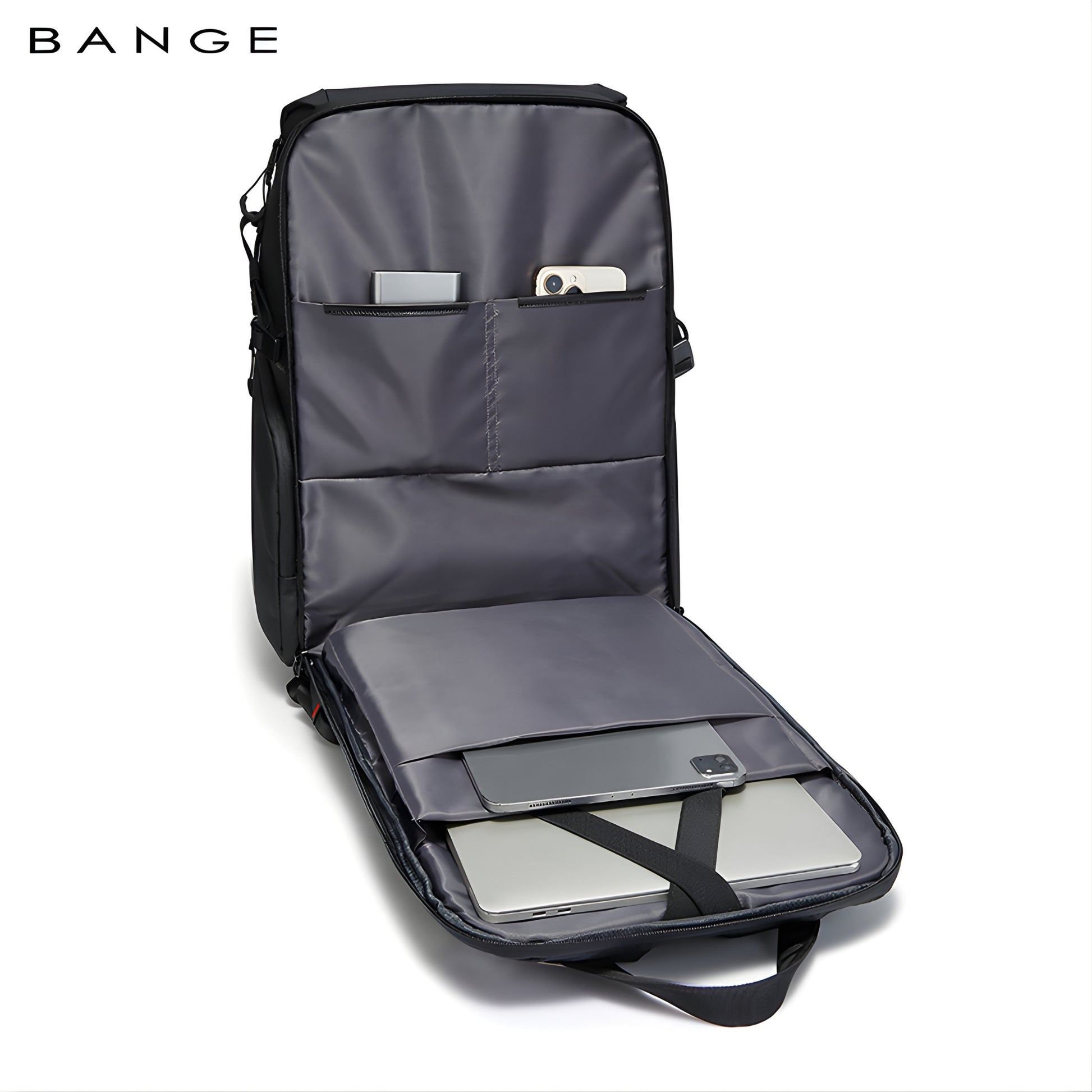 BANGE BG-XJ327 Waterproof Camera Backpack — back panel