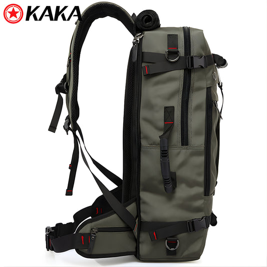 KAKA 2070 Waterproof Hiking Backpack – 40L Large Capacity 3-Way Outdoor Travel Laptop Backpack Fits 17 Inch