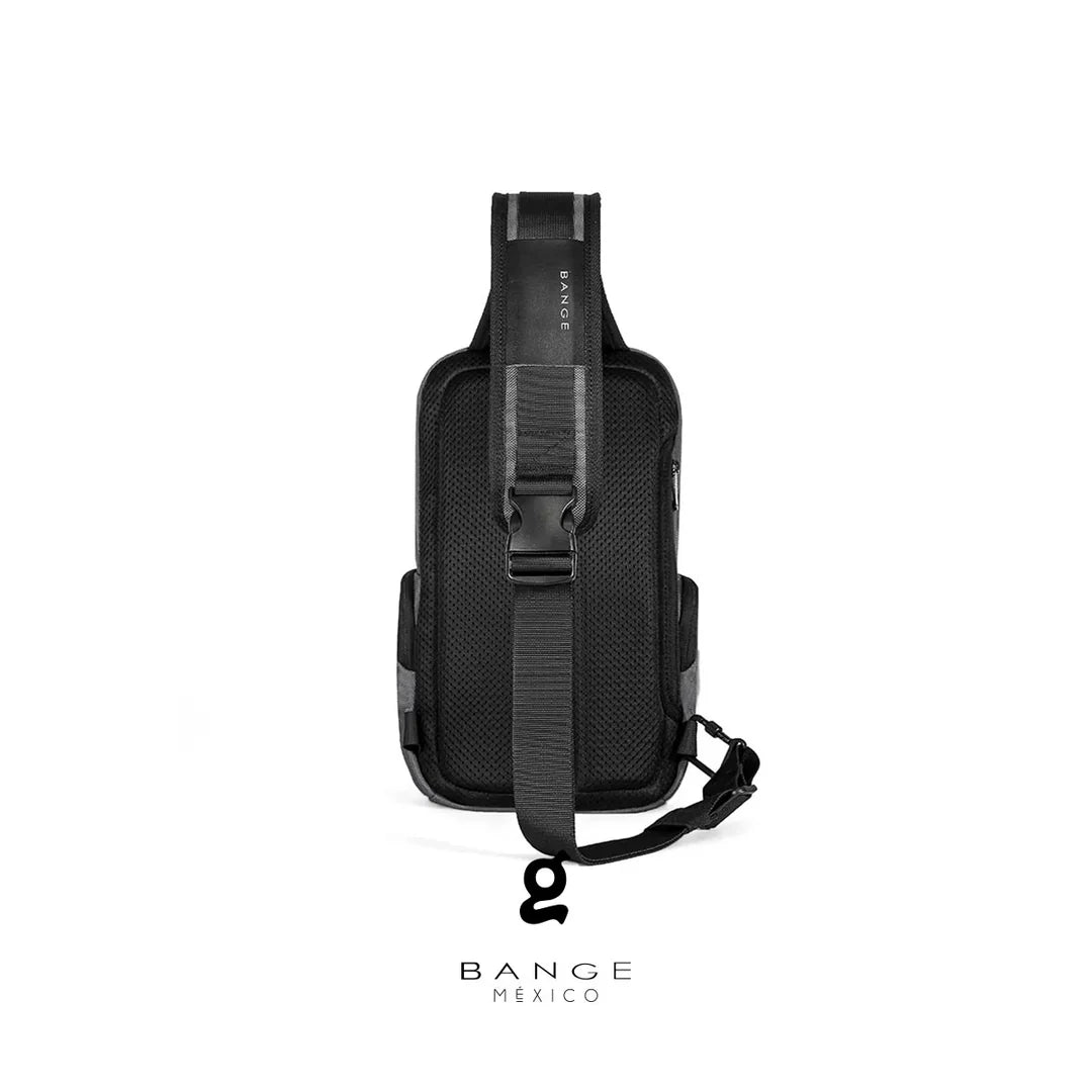 Cyvox BANGE BG‑7718 gray sling bag back, adjustable strap and breathable material, ideal for all-day wear and urban use