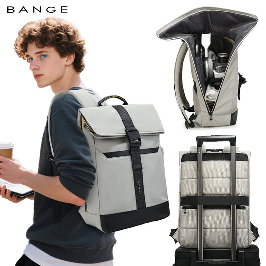 Bange 3126 lightweight waterproof laptop backpack front view