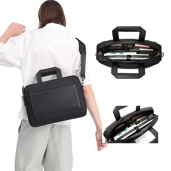 BANGE 7702 slim 15.6" water-resistant laptop bag