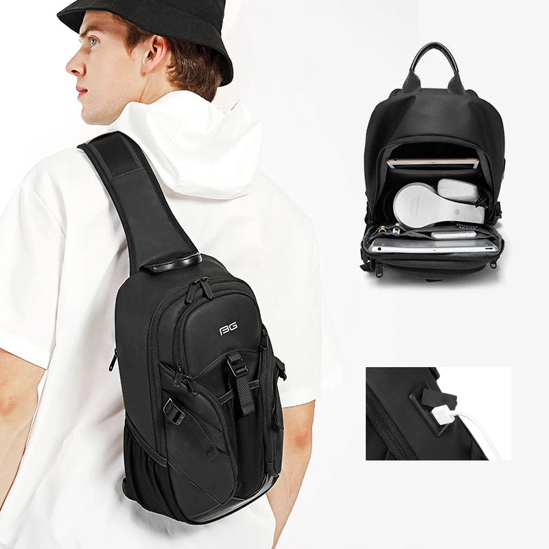 BANGE 77120 sling bag detail