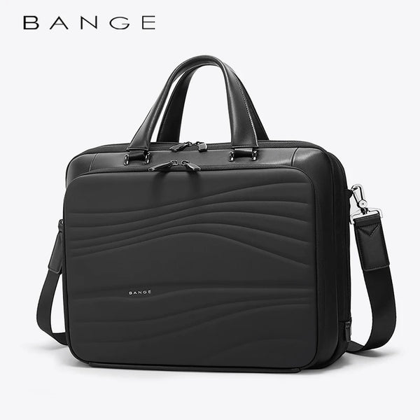 BANGE 8029 business laptop briefcase backpack in black