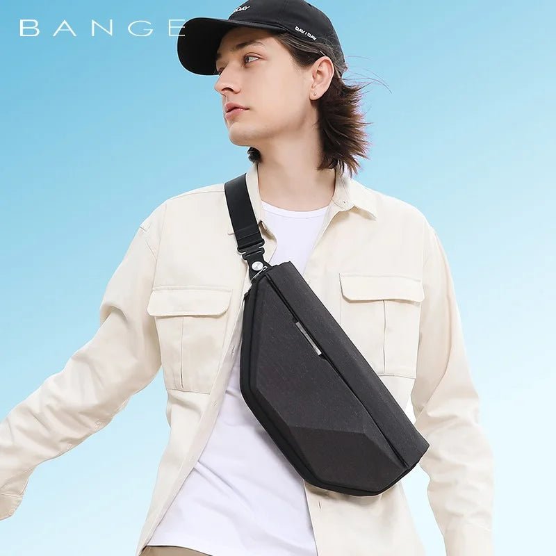 Zynox BG-7502 chest bag worn diagonally across the body during outdoor activity