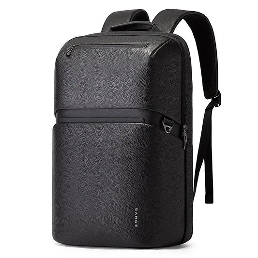Bange nomado 6625 black leather backpack