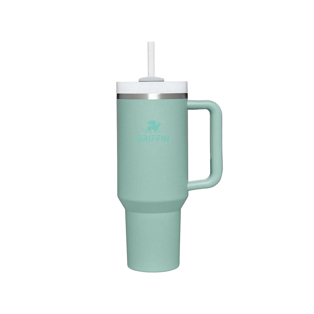 Griffin 40oz tumbler in eucalyptus green