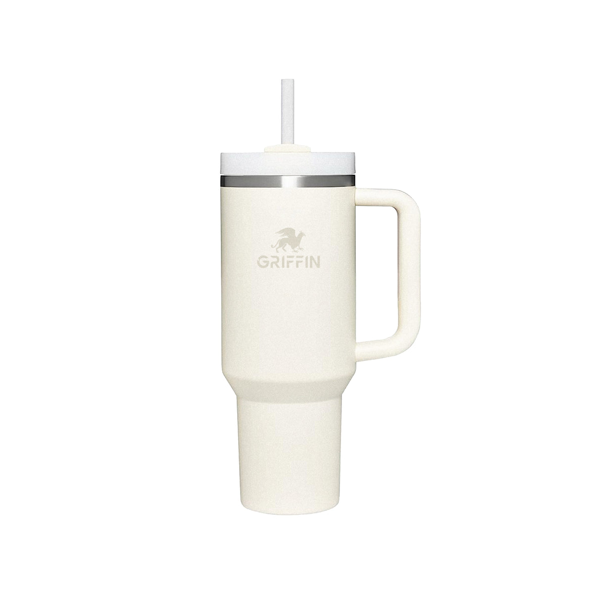 Griffin 40oz tumbler in cream
