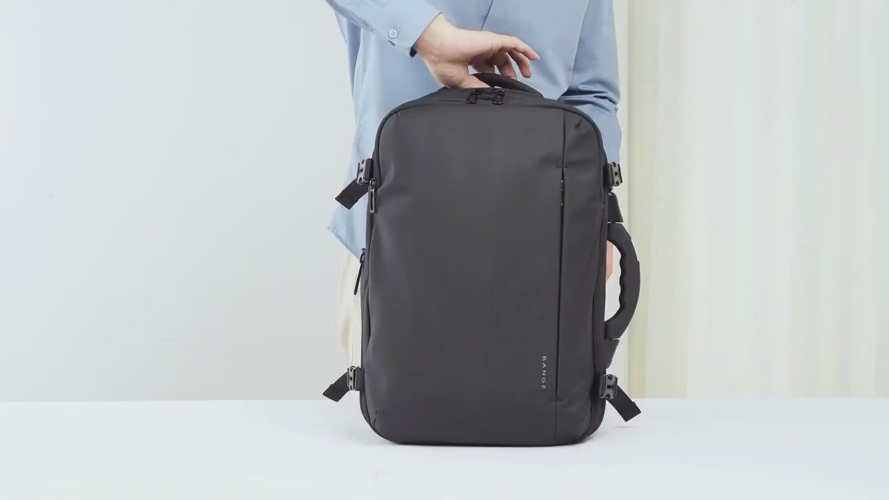 Rheon: Expandable Waterproof Backpack with Air Compression System